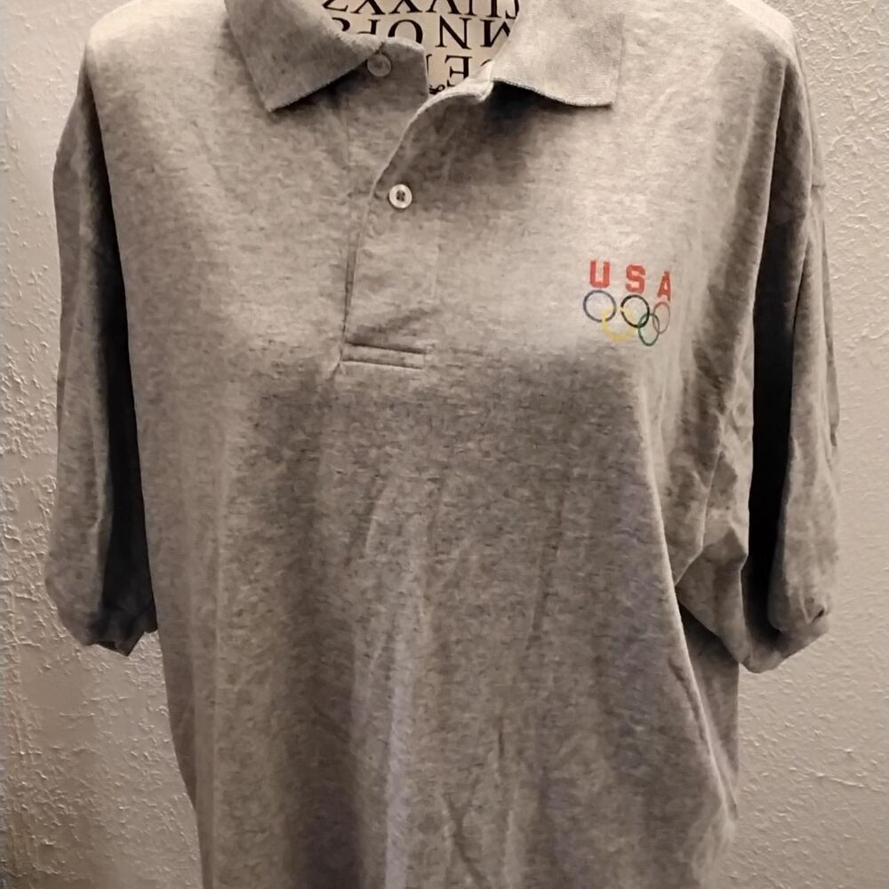 Hanes Men's Grey Polo-shirts